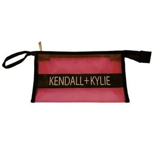 Kendall & Kylie Pink Cosmetic Bag - NWOT